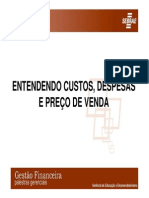 Transparencias Entendendo Custos Despesas e Preco de Venda