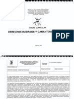 Derechos Humanos y Garantias Procesales