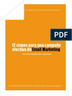 12 CLAVES Para Una Campaña Efectiva de Email Marlketing