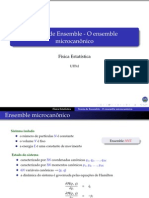 Teoria Do Ensemble - O Ensemble Microcanônico