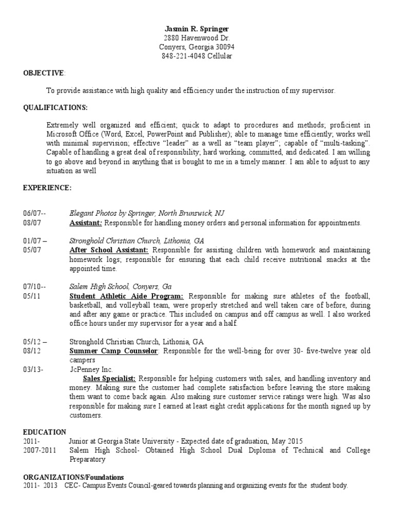 My Resume | PDF | Career & Growth