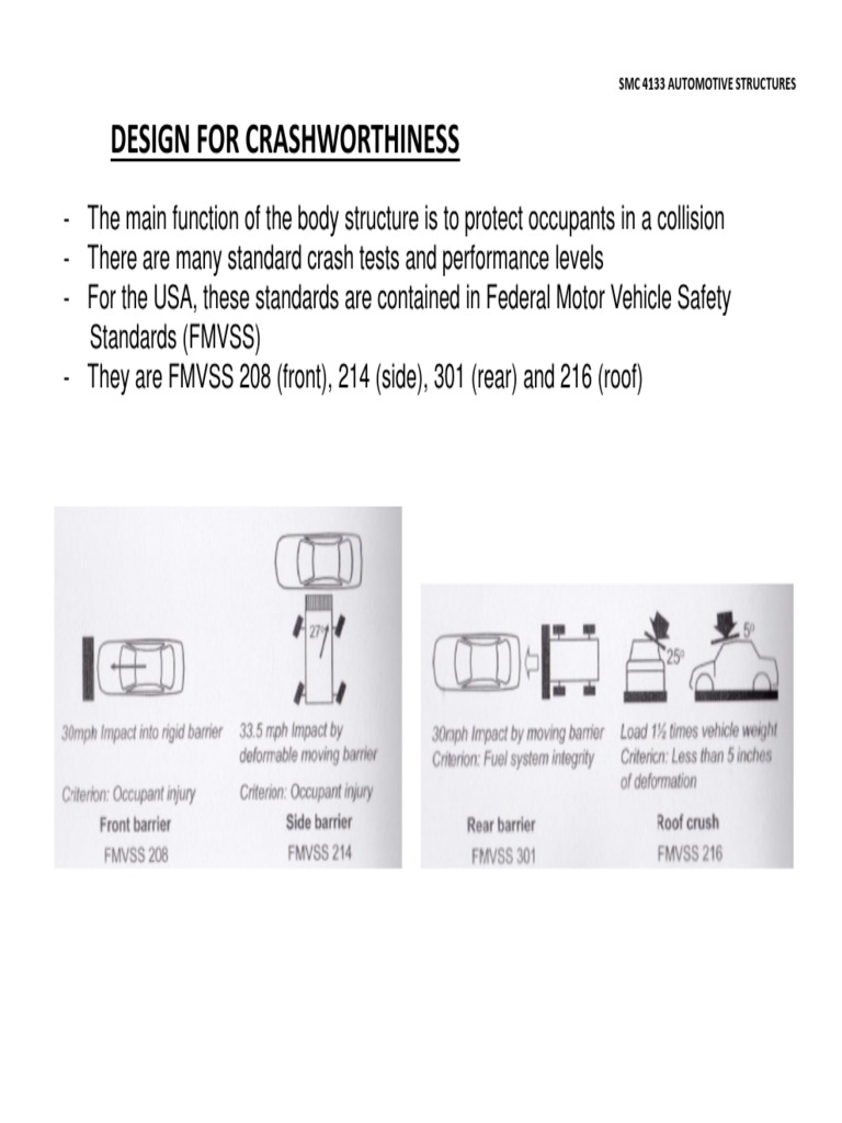 Crashworthiness Standards and Analysis | PDF | Buckling | Structural Load