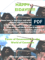 Forms of Government in The World of Caveman