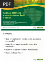 Tema 01 - Evasao e Repetencia Na Rede Federal