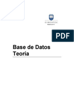 Base de Datos Teoría - 2011-I