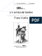 Artista del hambre Kafka