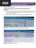 Windows XP Installation With Screenshot