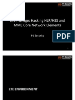 LTE Pwnage Hacking HLR HSS and MME Core Network Elements