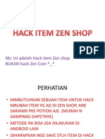 Hack Zen Items by Zeyuru