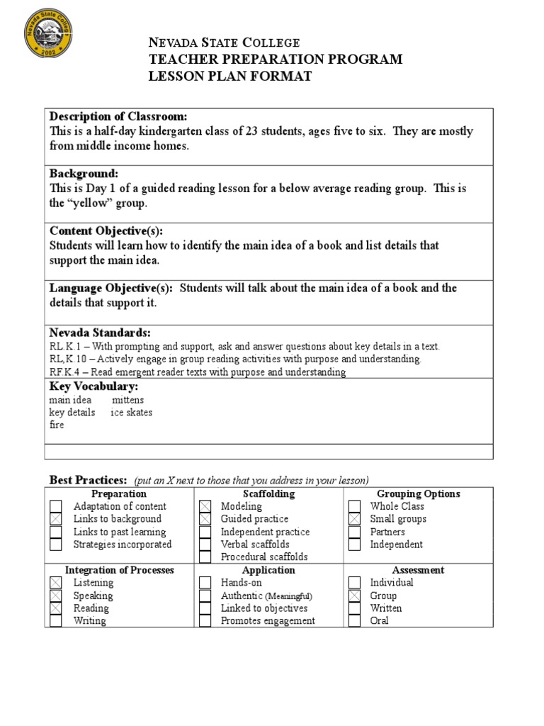 NSC Diversity Lesson Plan | PDF