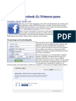 Primeros Pasos en Facebook