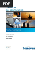 CADWorx Spec Editor Users Guide 2014