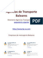 Agencias de Transporte Baleares