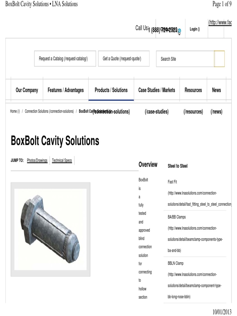 Box Bolt Specs | PDF | Strength Of Materials | Screw