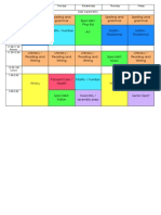 Display Timetable