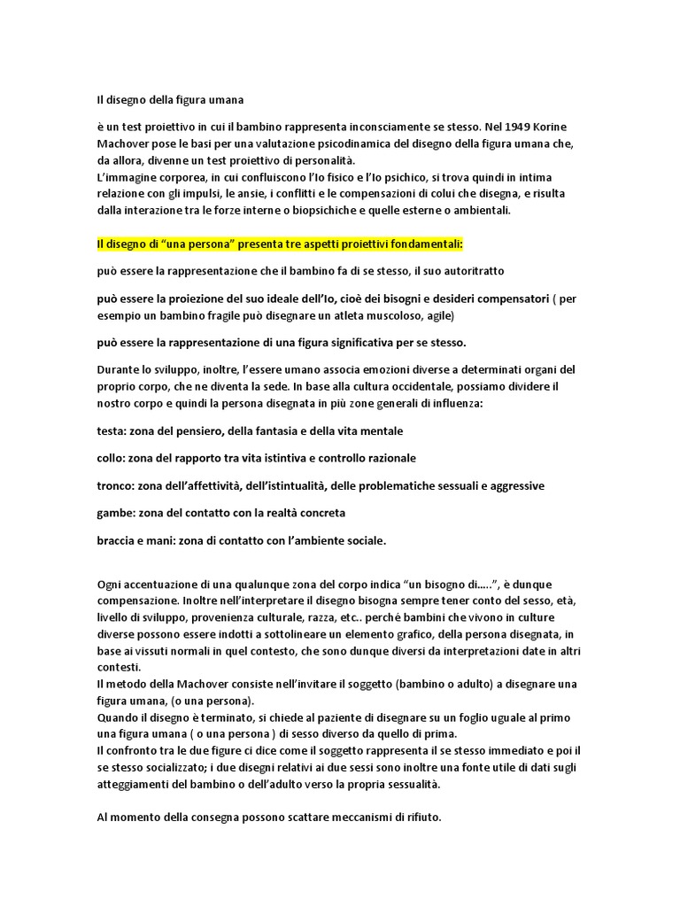 Il Disegno Della Figura Umana