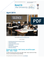 Library Newsletter April 2014