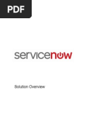 ServiceNow Solution Overview