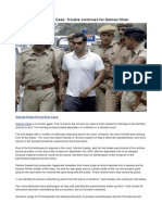 Hit and Run Case: Trouble Continues For Salman Khan