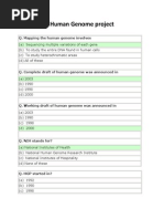 Download Genome Analysis Multiple Choice QuestionGuruKpo by GuruKPO  SN220920165 doc pdf