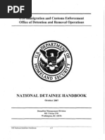ICE National Detainee Handbook 2007