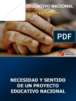 Proyecto Educativo Nacional