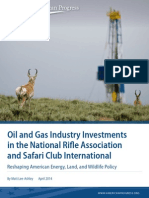 Oil and Gas Industry Investments in The National Rifle Association and Safari Club International
