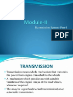 7e323module II - Transmission System - Part-I