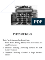Types of Bank: By: Second Group