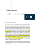 FOUCAULT Space Power and Knowledge