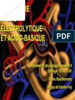 Equilibre Acido Basique Et Hydro Electrique