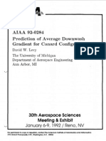 AIAA-Prediction of Average Downwash