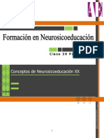 Conceptos de Neurosicoeducación XX