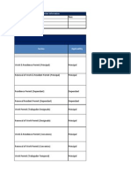 Immigration Fee Schedule - PERU (1) Honorarios Propuestos