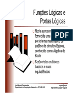 AB Funcoes Logicas Portas Logicas