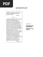 U S D C M D L: Nited Tates Istrict Ourt Iddle Istrict of Ouisiana