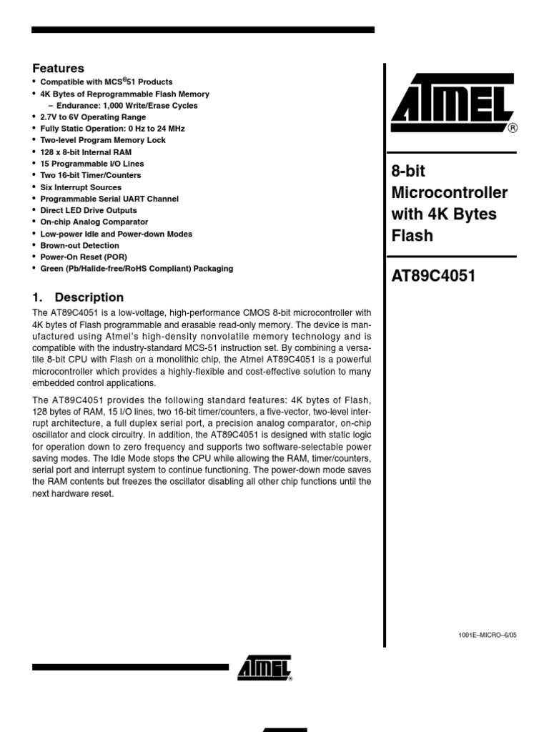 Micro Controller | PDF