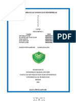 Perkembangan Sosiologi Pendidikan, Kelompok 1