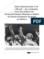 Desigualdades Étnico Raciais e de Gênero No Brasil
