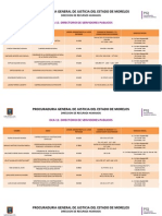 Directorio de Procuraduria General de Justicia de Morelos 2014