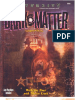 D20 Modern - Dark Matter Campaign Setting