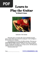 Download Learn to Play the Guitar by romanmusic SN2209985 doc pdf