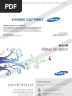 Download Manual Samsung C3212 Duos by Mviles DualSIM SN22101456 doc pdf