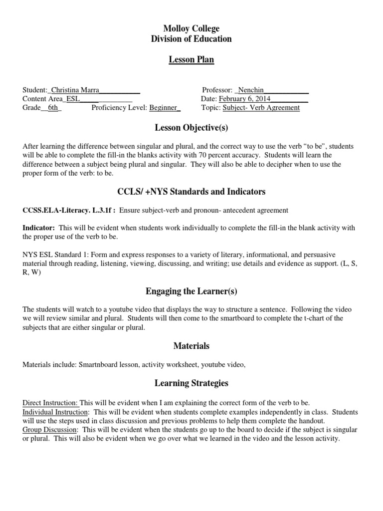 lesson-plan-subject-verb-agreement-lesson-plan-plural
