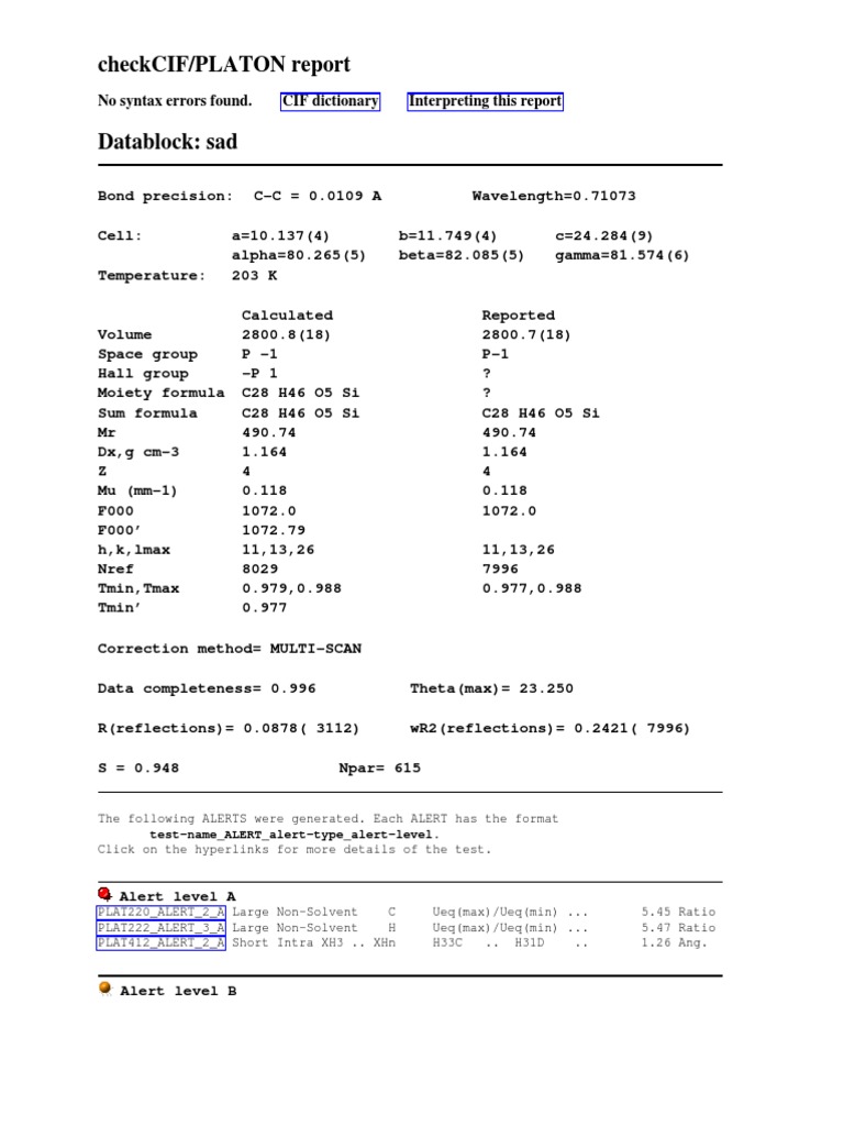 Cif Gold Catalyst For Alkyne Activation | PDF | Physical Chemistry ...