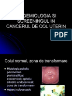 Epidemiologia Si Screeningul in Cancerul de Col Uterin
