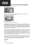 PWR Dividers and Combiners