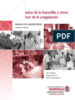 Diagnostico de La Hemofilia y Otros Transtornos de La Coagulacion