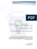 Adding Teeth To Michigan Preemption