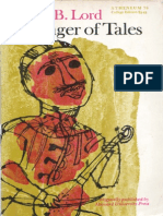 The Singer of Tales - Albert Bates Lord